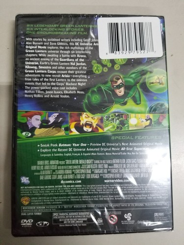 Neu versiegelt Green Lantern Emerald Knights DC Universum Animationsfilm - Bild 2 von 2