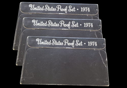 (Lot 3) - 1974 United States Clad Proof Coin Set - As Is - 第 1/4 張圖片