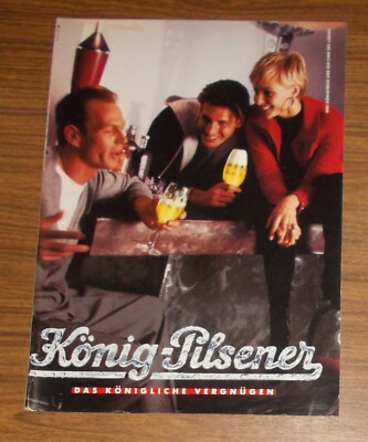 Seltene Werbung KÖNIG PILSENER - Das königliche Vergnügen 1992
