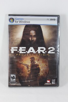 F.E.A.R. FEAR 2 Project Origin PC Windows New Sealed Game