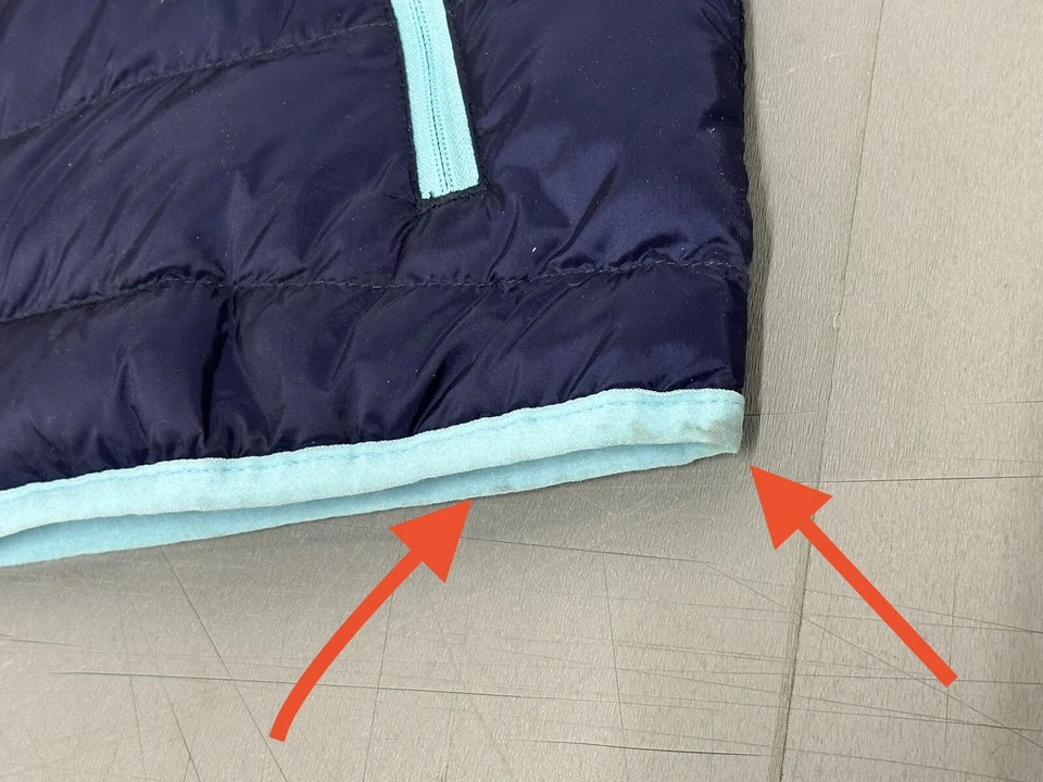 Chaqueta acolchada Under Armour para niñas Prime Midnight azul marino juvenil mediana Foto 3 de 4