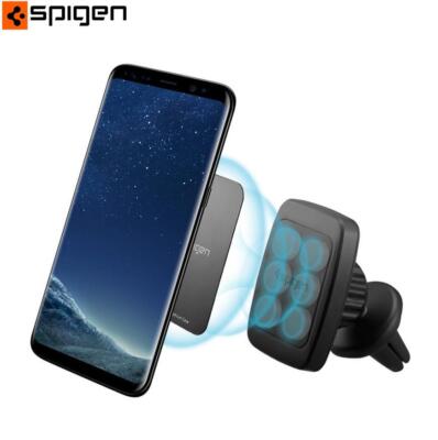 Auto Handyhalterung Spigen Premium Air Vent Magnetic Car Mount A201 schwarz