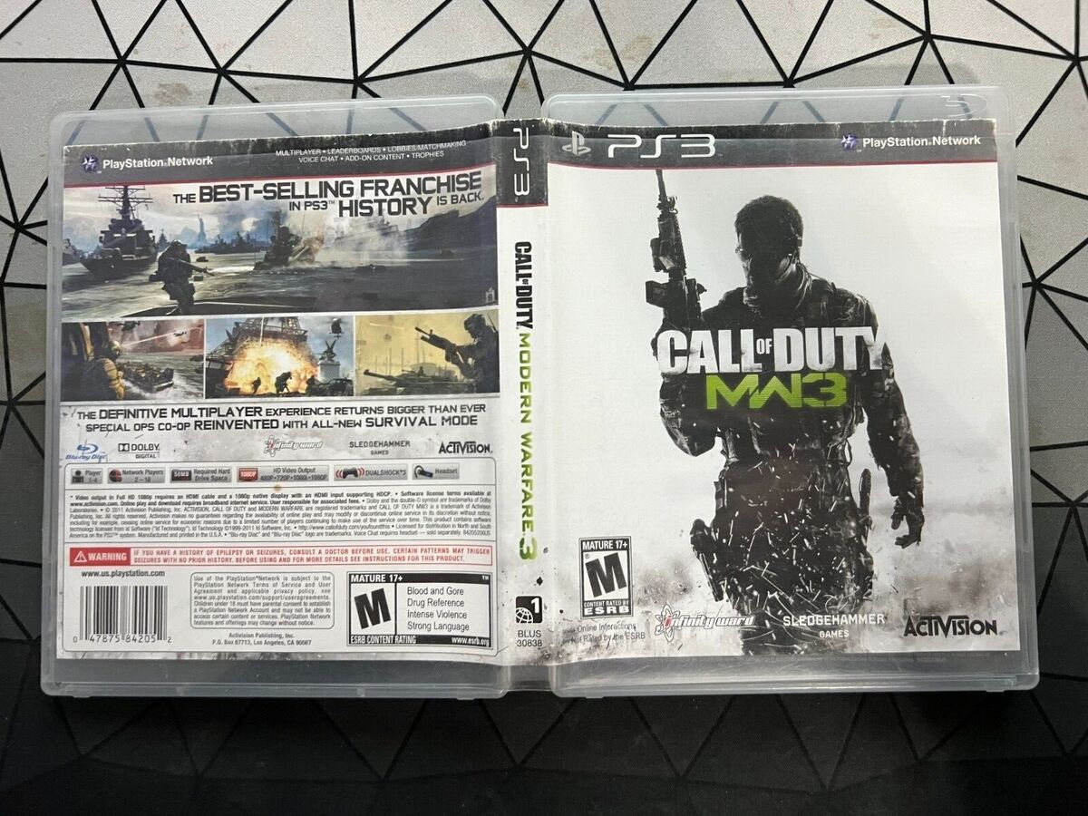 Call Of Duty Modern Warfare 3 - Mídia Física - Ps3 - Game Deals - AliExpress