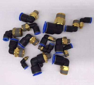 Pneumatic Fitting 12MM Tube 1/2 Male NPT Pack of 10