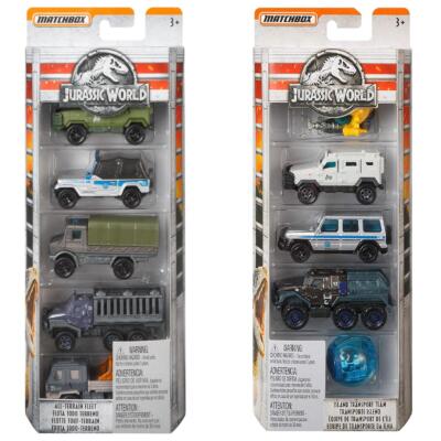 Matchbox Jurassic World Die-Cast Car Pack Assortment Packs