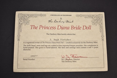 MUÑECAS DANBURY PRINCESA DIANA, CHARLES, FLOWER GIRLS 1987 - Imagen 7 de 12
