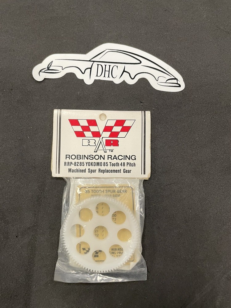 RRP Robinson Racing Vintage RC  Car Part #8285 Machined 48P Spur Gear 85T Yokomo