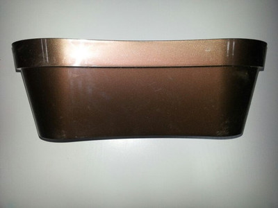 PFLANZKASTEN MITU RETRO DESIGN BRONZE NEU!30X12X11 CM!