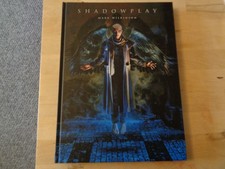 SHADOWPLAY MARK WILKINSON FISH/MARILLION LTD 1ST H/B BOOK 2009 FANTASMUS-ART OOP