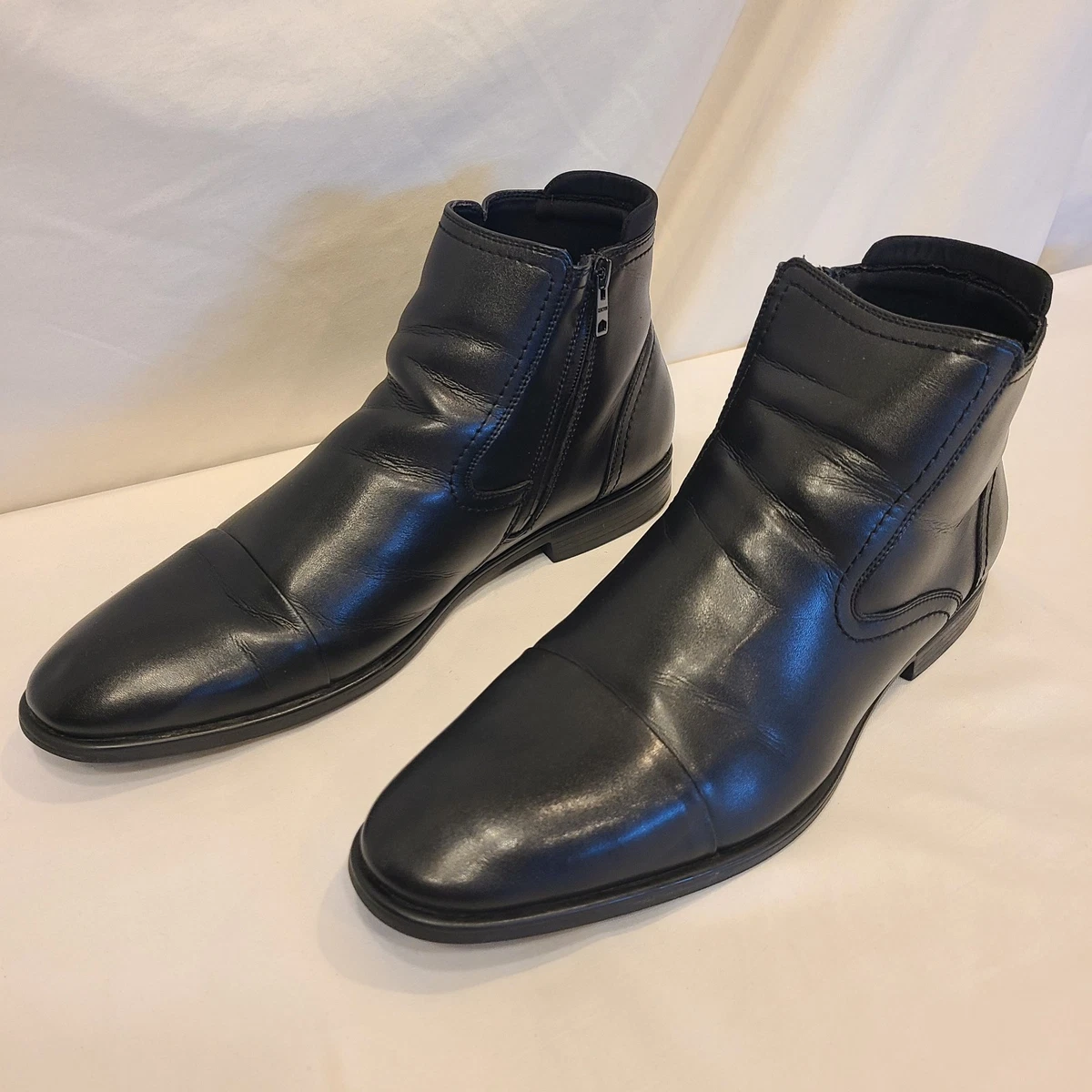 Kenneth Cole Reaction Zip Ankle Boots for Men for Sale 