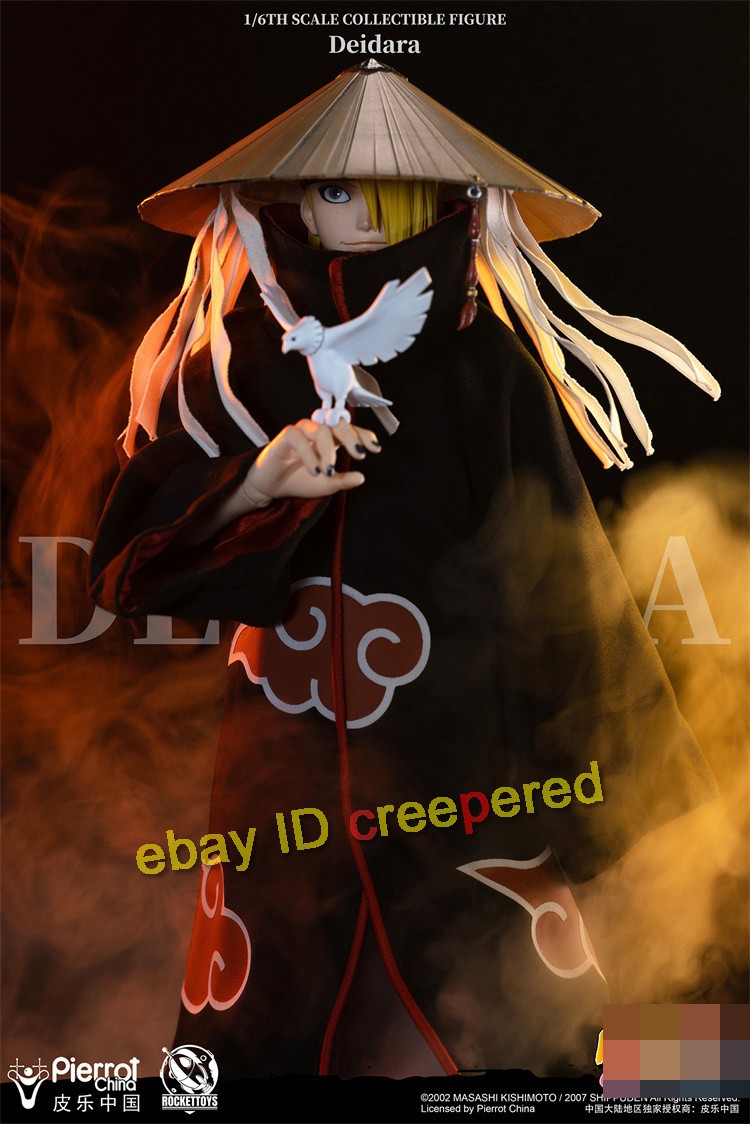 Rocket Toys ROC Deidara 1/6 Action Figures LED 12'' Collection Movable eye 2025