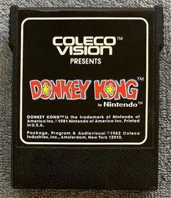 Colecovision System, console with Donkey Kong & Star Wars - Coleco - tested
