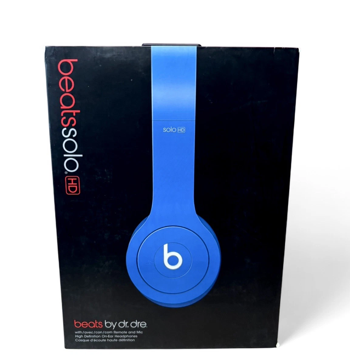 Beats by Dr. Dre Solo HD Blue Headphones for sale - eBay