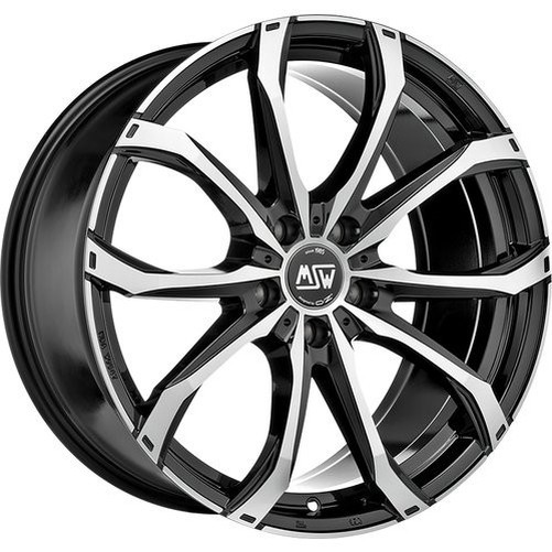 "Leichtmetallfelge FüR Volkswagen ID7 8,0J19\" 5X112 45 73 MSW 48 Gloss Black Fu"-image