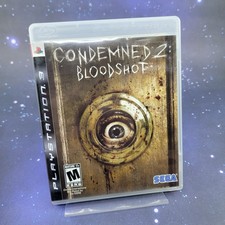 Condemned 2 Bloodshot PS3 Sega PlayStation 3 Horror Game CIB BLUS-30115
