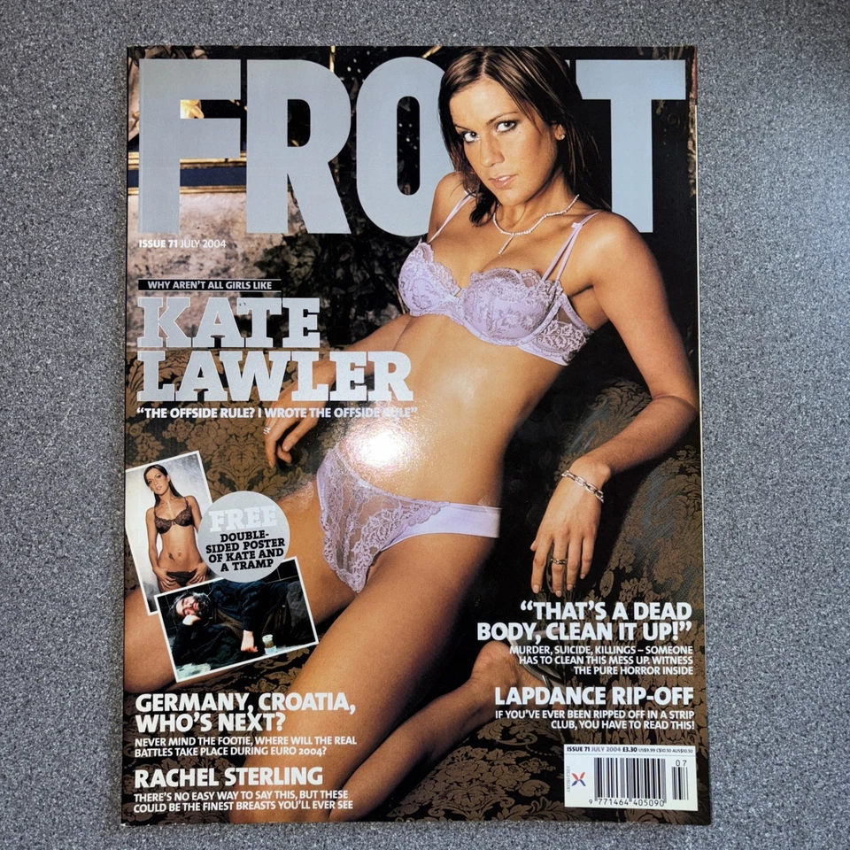 FRONT magazine July 2004 Issue 71 + ESQUIRE lingerie fantasies + FHM Lingerie Sp - Image 2 of 4