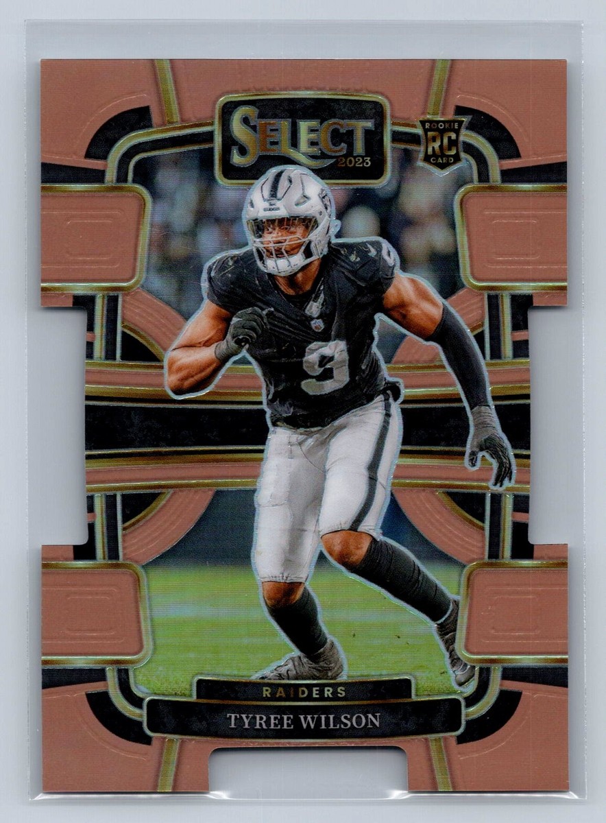 【Dead】超レア NFL RADERS 6P set US三軒茶屋 2023 Panini Select Tyree Wilson #60 Copper Prizms Die Cuts #/299