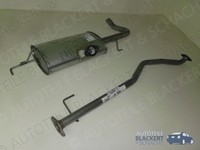 Auspuffset Mittelrohr+Endtopf für Suzuki Grand Vitara II 1.9 Ddis 95KW 2005-2008