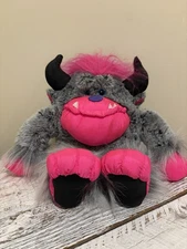 Vintage 1993 Stuffins Puffalump Style Monster. Rare HTF