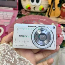 Sony Cyber shot DSC W350D 14.1MP Digital Camera 4x Zoom Panorama Rhinestone
