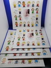 100 FOREVER FIRST CLASS LETTER STAMPS PEANUTS CHARLIE BROWN SCHULZ MNH 2022 PANE
