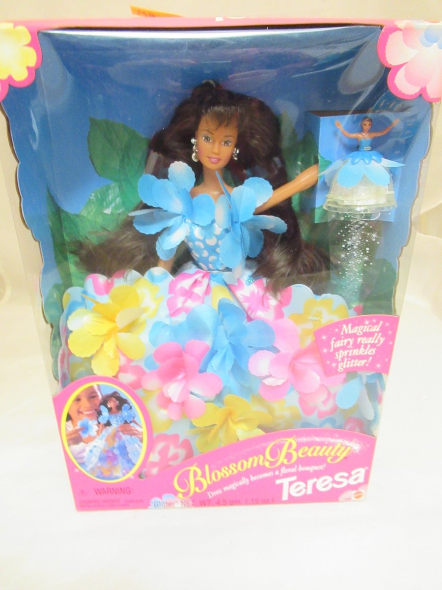 1996 Blossom Beauty Teresa Barbie Doll With Magical Fairy - MIB