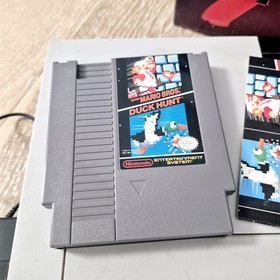 Nintendo NES Action Set Condole Orange Blaster in Original Box 