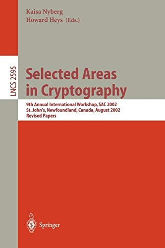 Springer Selected Areas In Cryptography - Image 2