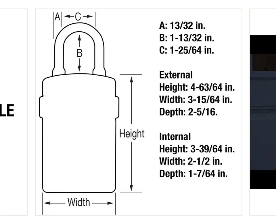 Master Lock 5440EC Bluetooth Portable Lock Box - Image 2 of 3