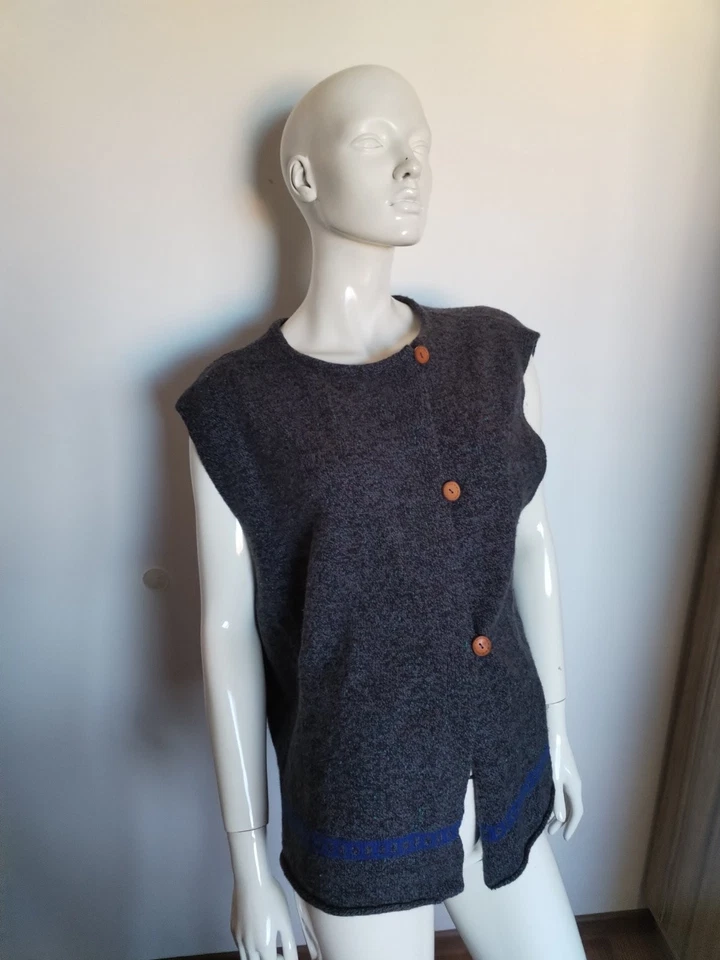 GUDRUN SJODEN knit sleeveless vest size XL - Image 4 of 4
