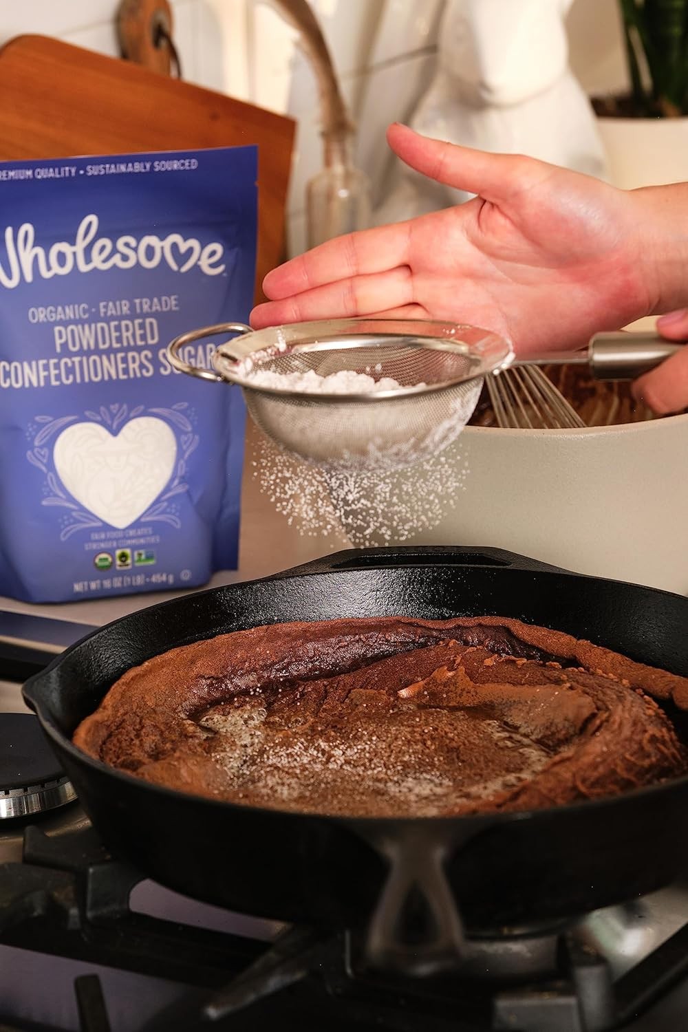 Wholesome Sweeteners 16-Ounce Organic Powdered 1 Pound (Pack of 1) 