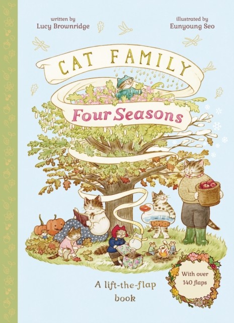 Cat Family Four Seasons by Lucy Brownridge (Novelty book)