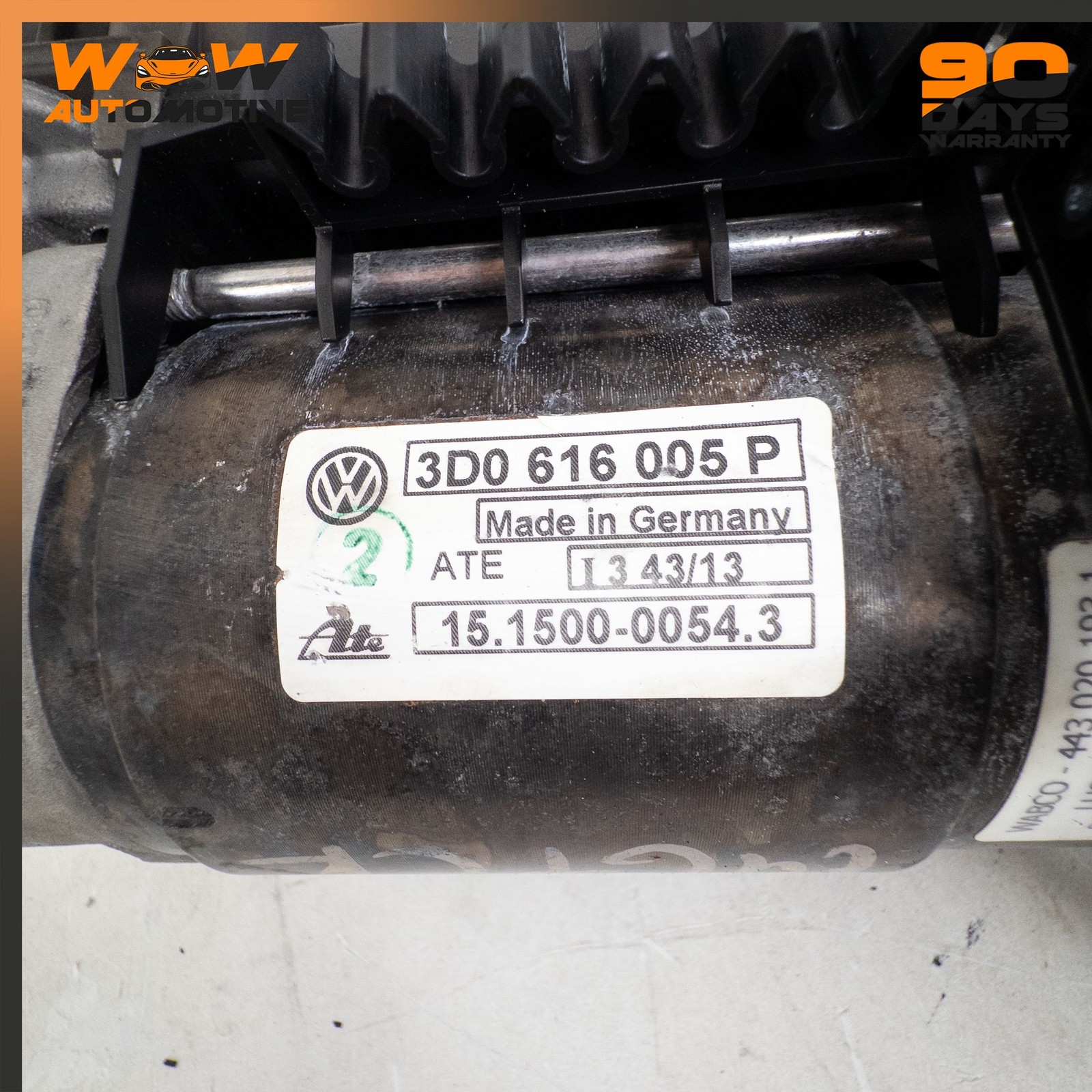 Bentley Continental GT 2010-2019 FRONT+RIGHT Air suspension compressor