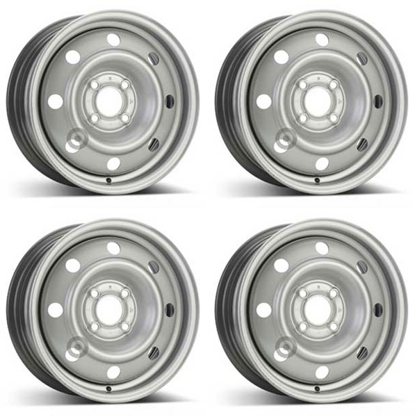 4 Alcar Stahlfelgen 5.5Jx14 Zoll ET36 4X100 FüR Renault Kangoo 4Er Satz-image