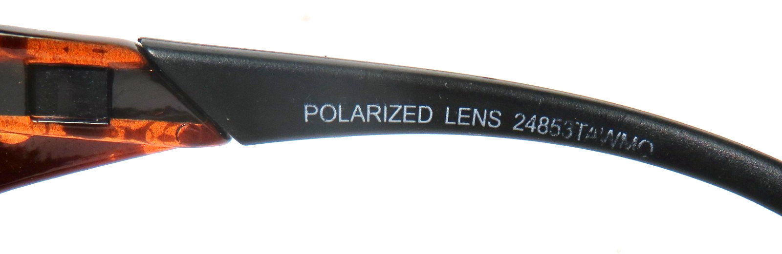 Lot of 2 Pairs of Polar Optics Fit Over Style Sunglasses , Tortoise plastic