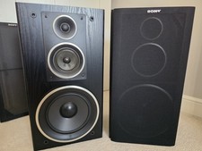 Sony SS-A705 Vintage 3-way Speakers From The 1990s  130watts 6ohms