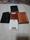 Palm West Leather Wallet Money Clip with RFID  Protection Brown 2 wallets  — photo 1