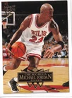 Michael Jordan 1995-96 Fleer Ultra Base Card #25 Chicago Bulls