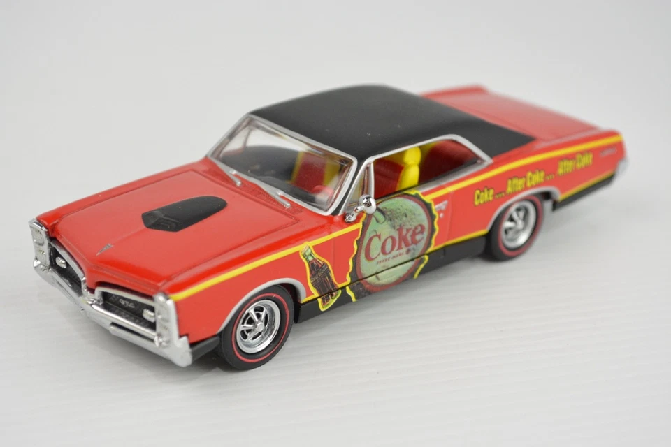 Coca Cola Pontiac GTO 1967 Die Cast Car Matchbox with COA - Image 3 of 4