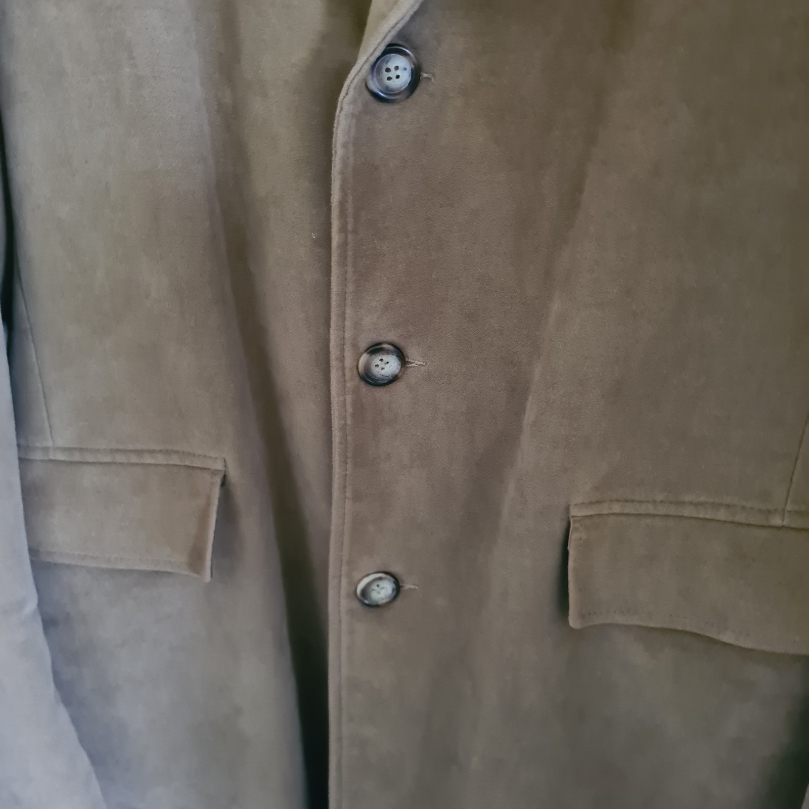 Linea Direction Suede Effect Mid Length Lined Jac… - image 4