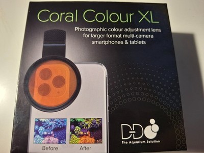 D-D Coral Colour Lense XL + Fauna Marin US Style Brille