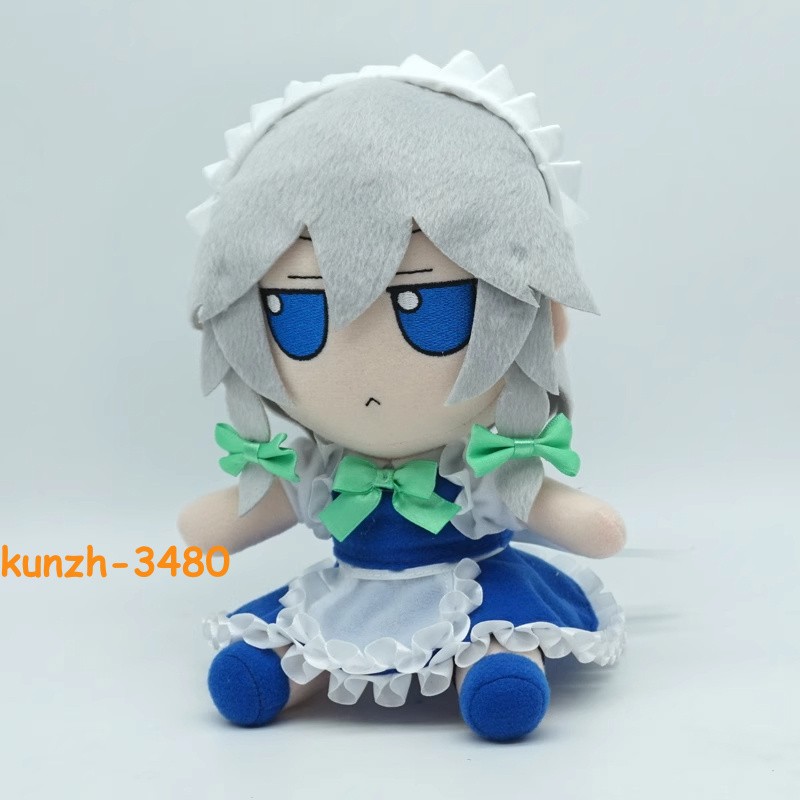Muñeco de peluche Touhou Project Fumo Fumo Izayoi Sakuya 20 cm juguete de peluche regalo de Navidad