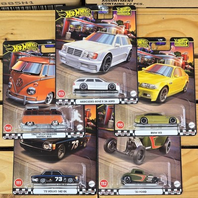 HOT WHEELS PREMIUM 2024 BOULEVARD COMPLETE SET OF 5PCS 111-115