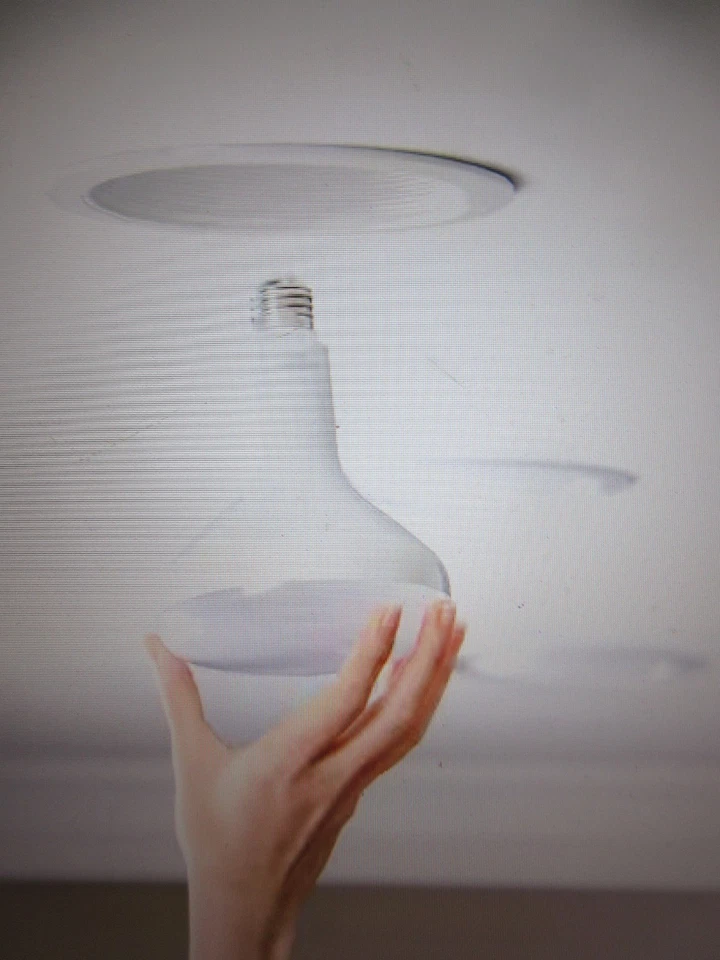 75-Watt Equivalent BR40 Dimmable LED Light Bulb Soft White 12PK - Image 2 of 4