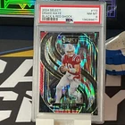 2024 Panini Select - Premier Level Drake Maye #113 Black & Red Shock Prizm (RC)