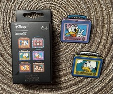Loungefly Disney Mickey Friends Lunchbox Enamel Pins - YOU CHOOSE w/ Box
