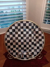 McKenzie Childs INSPIRED charger Plate.