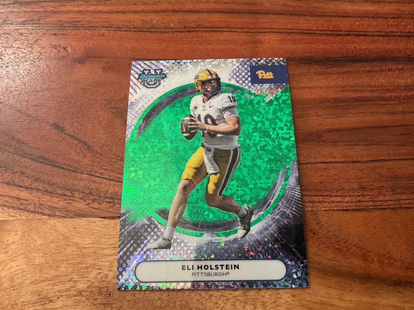 2025 Bowman Best U Eli Holstein GREEN/99 #83