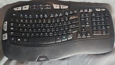 Logitech K350 Wireless Comfort Wave Ergonomic...