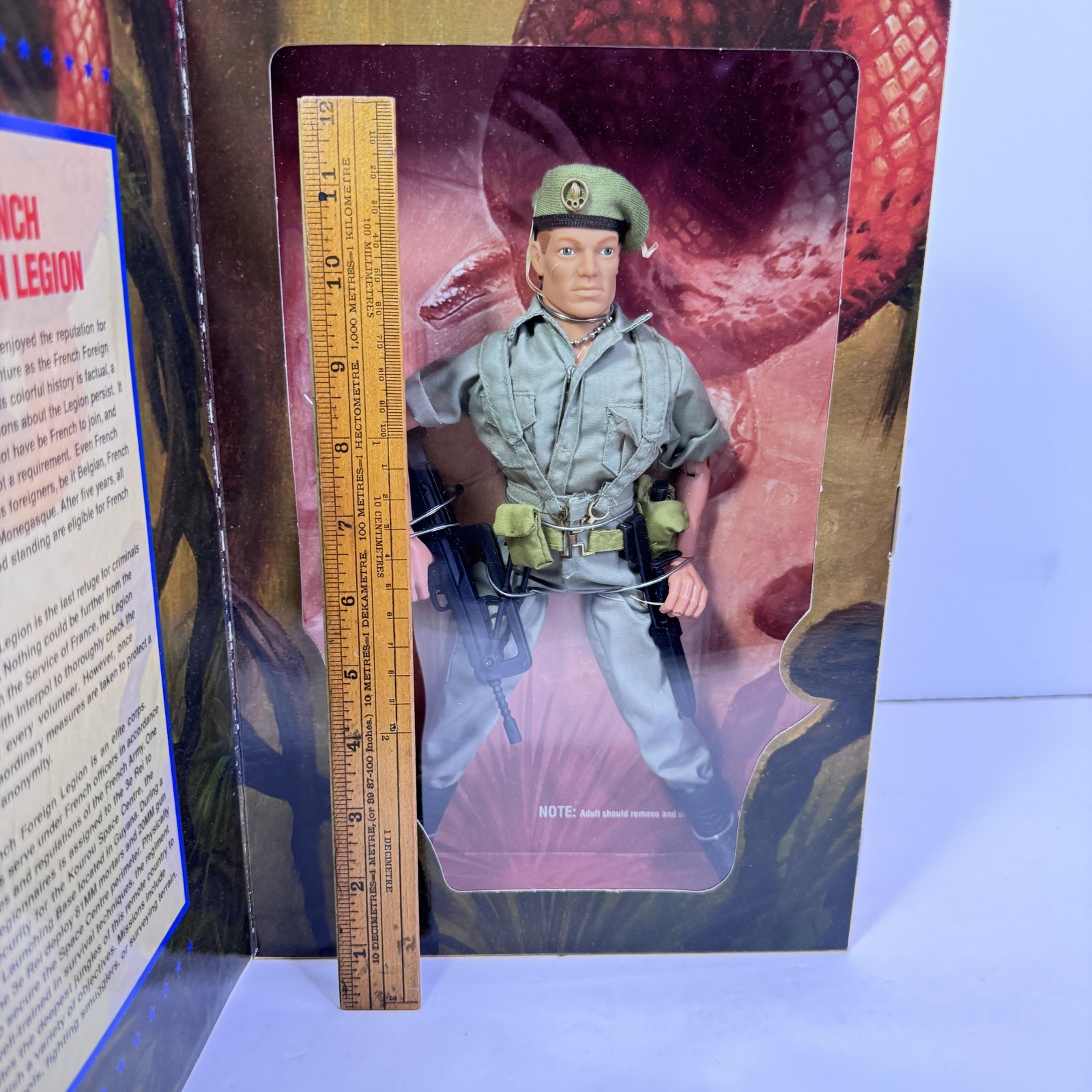 1997 GI Joe French Foreign Legion 12” Action Figure Kenner Sealed Box READ
